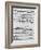 Handwritten Musical Score (Ink on Paper)-Ludwig Van Beethoven-Framed Giclee Print