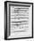 Handwritten Musical Score (Ink on Paper)-Ludwig Van Beethoven-Framed Giclee Print