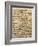 Handwritten Score for Mass in B Minor, BWV 232-Johann Sebastian Bach-Framed Giclee Print