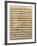 Handwritten Score for Mass in B Minor, BWV 232-Johann Sebastian Bach-Framed Giclee Print