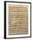 Handwritten Score for Mass in B Minor, BWV 232-Johann Sebastian Bach-Framed Giclee Print