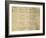 Handwritten Sheet Music for I Puritani-null-Framed Giclee Print