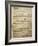 Handwritten Sheet Music for Il Piccolo Marat, Opera by Pietro Mascagni-null-Framed Giclee Print