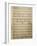 Handwritten Sheet Music for Il Piccolo Marat, Opera by Pietro Mascagni-null-Framed Giclee Print