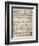 Handwritten Sheet Music for Zanetto, Opera by Pietro Mascagni-null-Framed Giclee Print