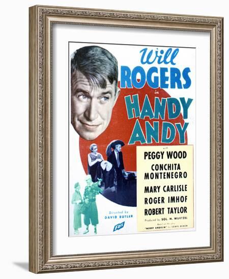 Handy Andy - Movie Poster Reproduction-null-Framed Photo