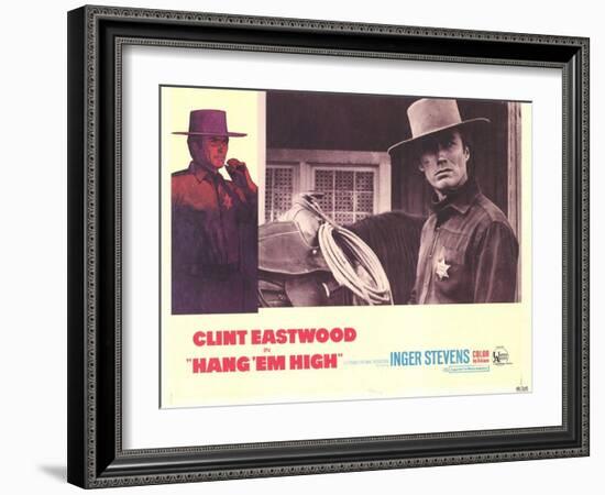 Hang Em High, 1968-null-Framed Art Print