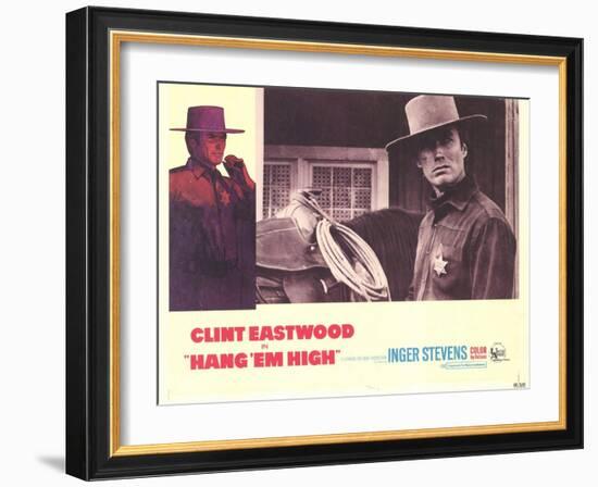 Hang Em High, 1968-null-Framed Art Print