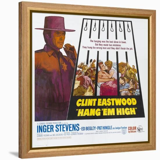 Hang 'Em High, 1968-null-Framed Premier Image Canvas