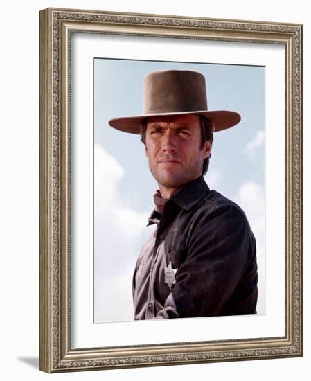 Hang 'Em High, Clint Eastwood, 1968-null-Framed Photo