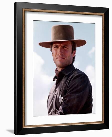 Hang 'Em High, Clint Eastwood, 1968-null-Framed Photo