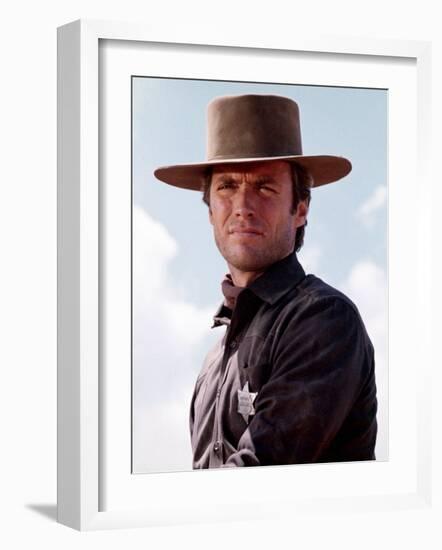 Hang 'Em High, Clint Eastwood, 1968-null-Framed Photo