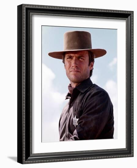 Hang 'Em High, Clint Eastwood, 1968-null-Framed Photo