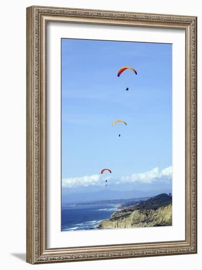 Hang Glider 6-Toula Mavridou-Messer-Framed Photographic Print