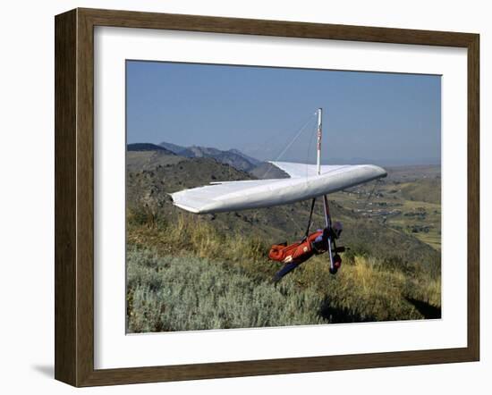 Hang Glider-null-Framed Photographic Print