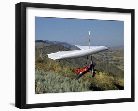 Hang Glider-null-Framed Photographic Print