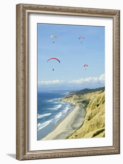 Hang Gliders-Toula Mavridou-Messer-Framed Photographic Print