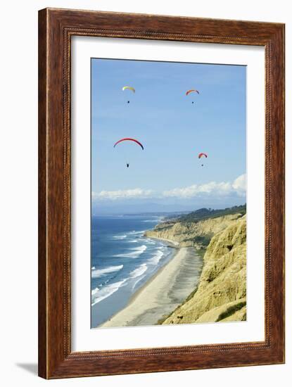 Hang Gliders-Toula Mavridou-Messer-Framed Photographic Print