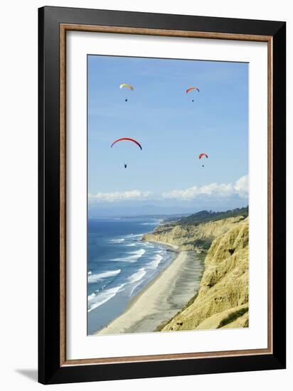 Hang Gliders-Toula Mavridou-Messer-Framed Photographic Print