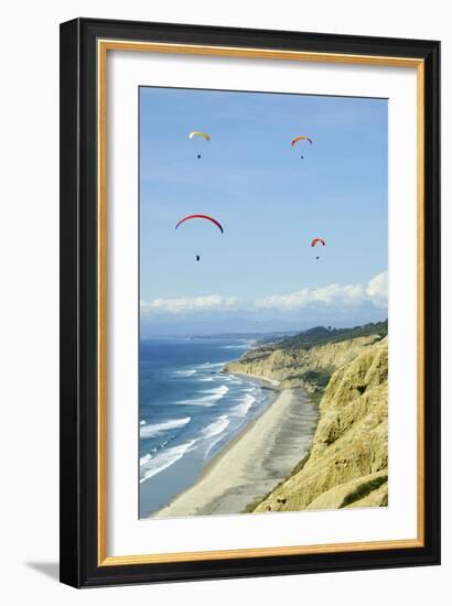 Hang Gliders-Toula Mavridou-Messer-Framed Photographic Print