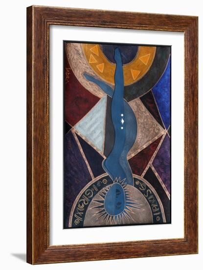 Hanged Wo-Man, 2013-Sabira Manek-Framed Giclee Print