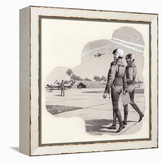 Hangers of the Iraqui Air Force-Pat Nicolle-Framed Premier Image Canvas