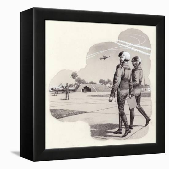 Hangers of the Iraqui Air Force-Pat Nicolle-Framed Premier Image Canvas