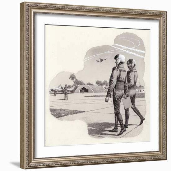 Hangers of the Iraqui Air Force-Pat Nicolle-Framed Giclee Print