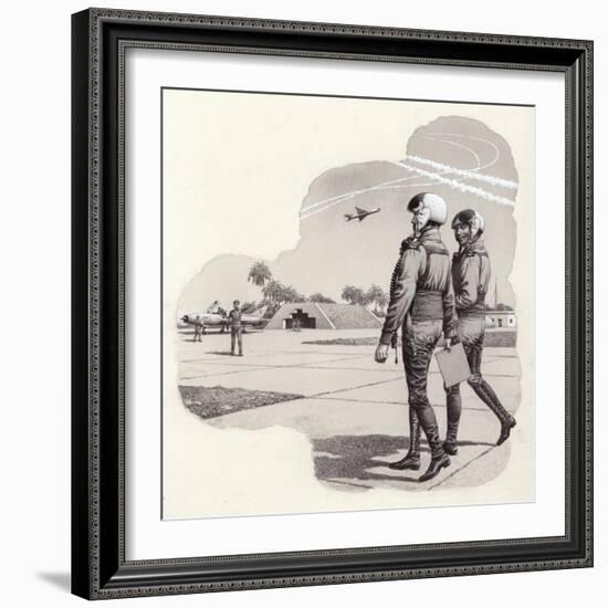 Hangers of the Iraqui Air Force-Pat Nicolle-Framed Giclee Print