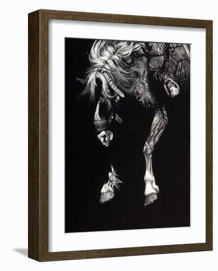 Hangin' Four-Julie Chapman-Framed Art Print