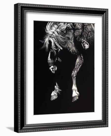 Hangin' Four-Julie Chapman-Framed Art Print