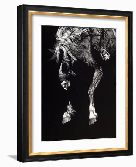 Hangin' Four-Julie Chapman-Framed Art Print