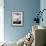 Hanging Broom, Hat on Rail and Rocking Chair in Shaker Room, Hancock, Massachusetts-Alfred Eisenstaedt-Framed Photographic Print displayed on a wall