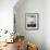 Hanging Broom, Hat on Rail and Rocking Chair in Shaker Room, Hancock, Massachusetts-Alfred Eisenstaedt-Framed Photographic Print displayed on a wall