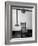 Hanging Broom, Hat on Rail and Rocking Chair in Shaker Room, Hancock, Massachusetts-Alfred Eisenstaedt-Framed Photographic Print