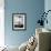 Hanging Broom, Hat on Rail and Rocking Chair in Shaker Room, Hancock, Massachusetts-Alfred Eisenstaedt-Framed Photographic Print displayed on a wall