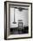 Hanging Broom, Hat on Rail and Rocking Chair in Shaker Room, Hancock, Massachusetts-Alfred Eisenstaedt-Framed Photographic Print