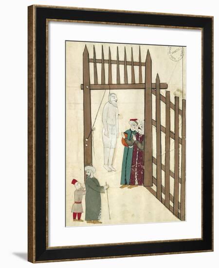Hanging Christian Prisoners-null-Framed Giclee Print