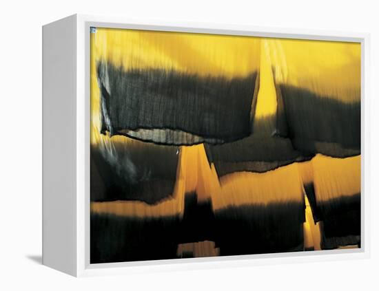 Hanging Cloths, Marrakesh, Morocco, North Africa-Peter Adams-Framed Premier Image Canvas