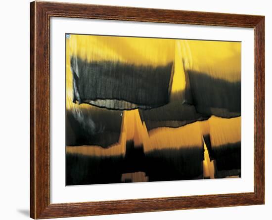 Hanging Cloths, Marrakesh, Morocco, North Africa-Peter Adams-Framed Photographic Print