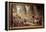 Hanging Depicting the Hunts of Louis Xvi: the Meeting at the Crossroads of the King's Well in Compi-Jean-Baptiste Oudry-Framed Premier Image Canvas