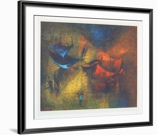 Hanging Flews-Lebadang-Framed Collectable Print