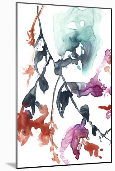 Hanging Fuchsia I-Jennifer Goldberger-Mounted Art Print