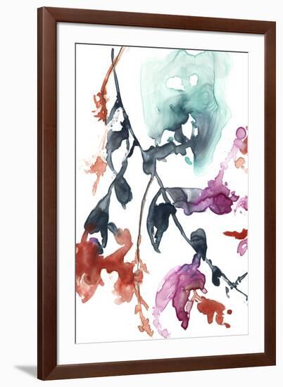 Hanging Fuchsia I-Jennifer Goldberger-Framed Premium Giclee Print