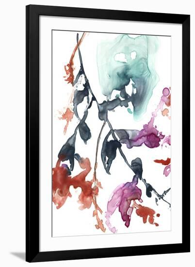 Hanging Fuchsia I-Jennifer Goldberger-Framed Premium Giclee Print