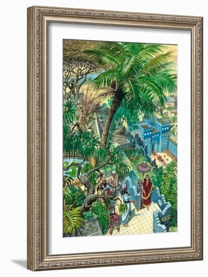 Hanging Gardens Babylon-Peter Jackson-Framed Giclee Print