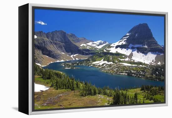 Hanging Gardens, Logan Pass, Glacier National Park, Montana, USA-Charles Gurche-Framed Premier Image Canvas