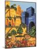 Hanging Gardens of Babylon-Richard Hook-Mounted Giclee Print