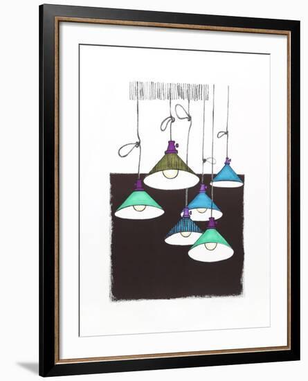 Hanging Lamps-Beatrice Seiden-Framed Collectable Print