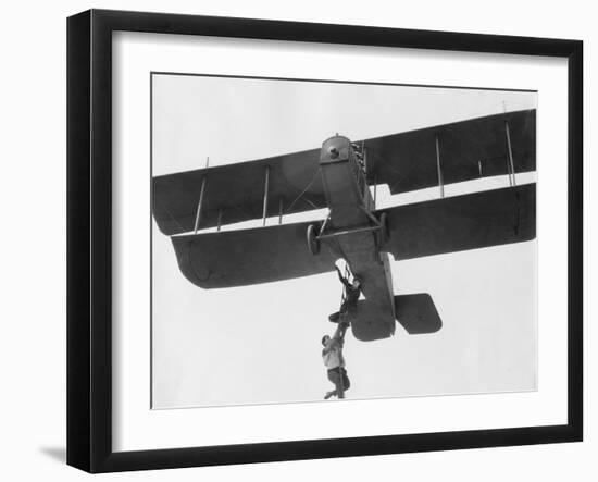 Hanging on for Dear Life-null-Framed Photo
